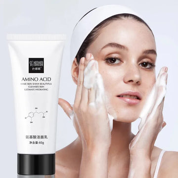 ClearSkin Nicotinamide Amino Acid Face Cleanser - Deep Cleansing Facial Scrub for Acne & Oil Control